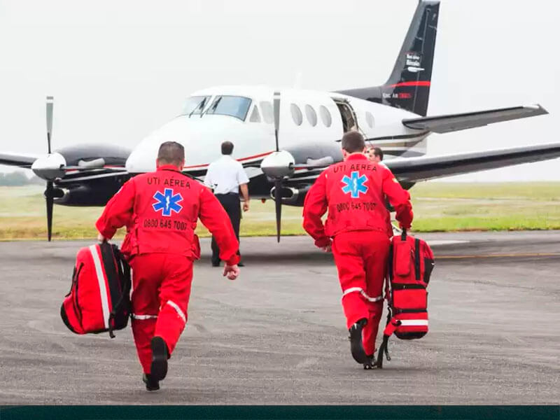 Equipe de aeromédico